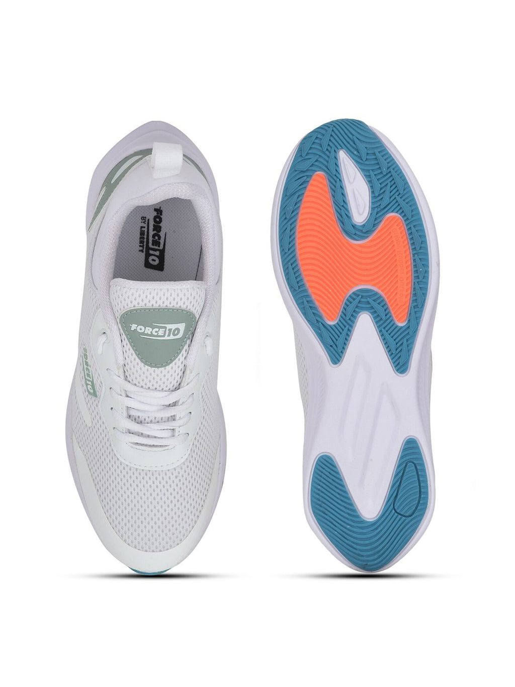  Liberty Men White Walking Non-Marking Shoes