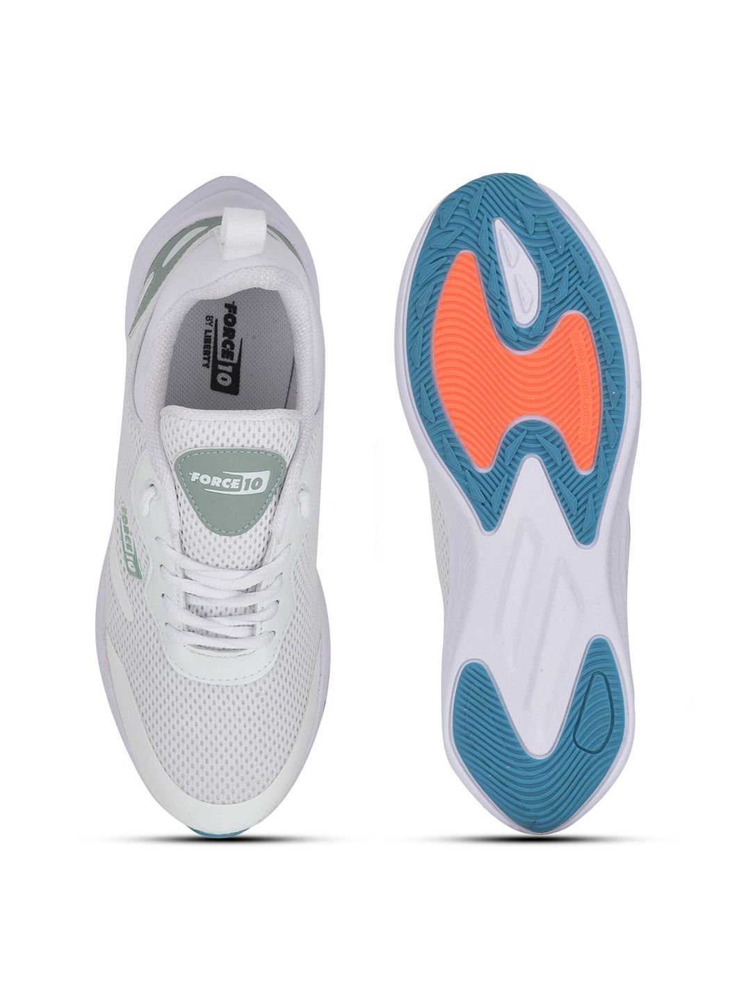  Liberty Men White Walking Non-Marking Shoes