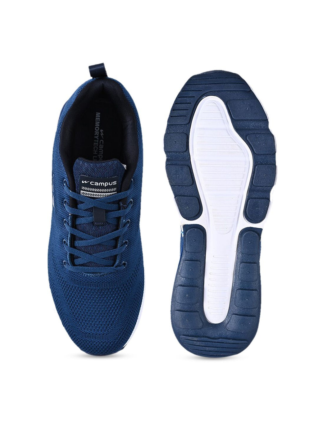  Campus Men Blue Mesh Running Shoes