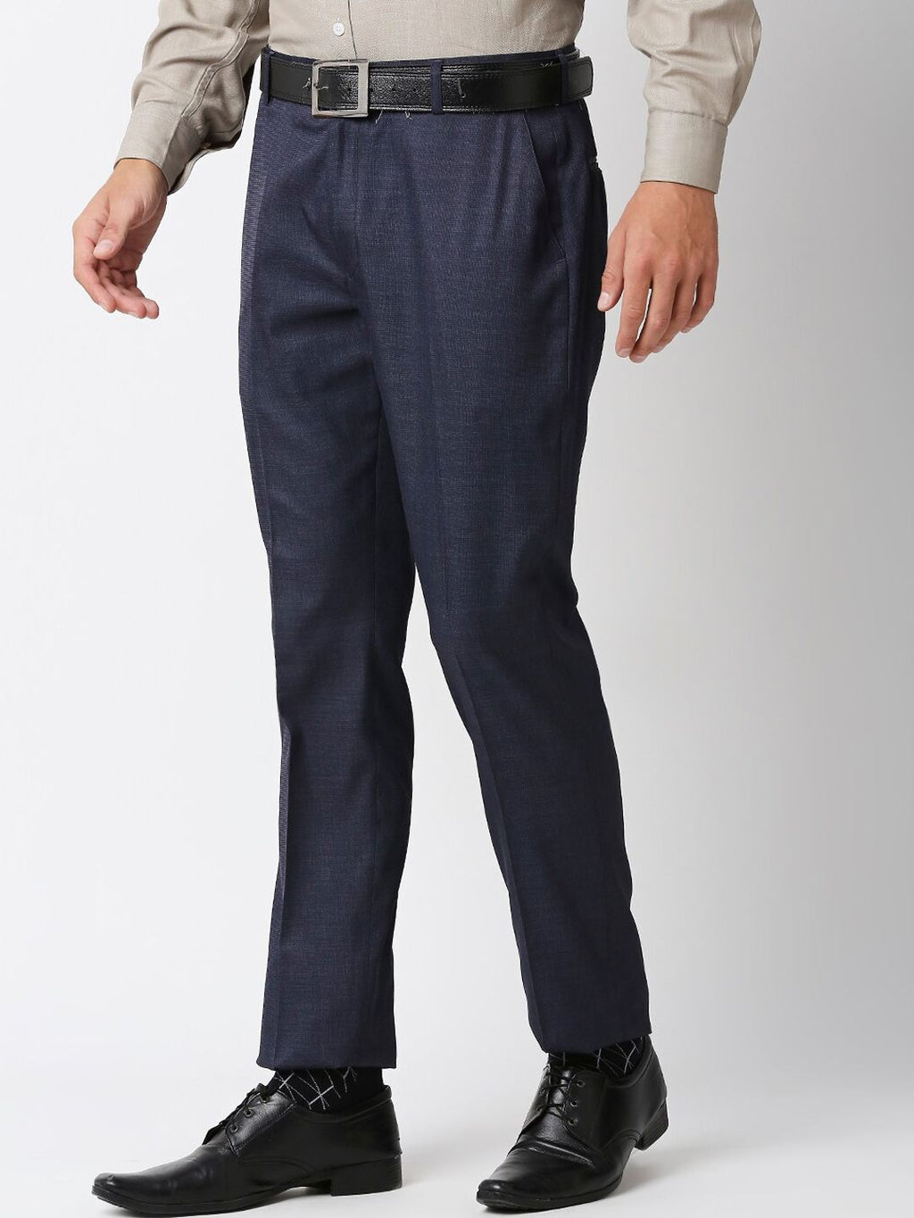  Solemio Men Formal Trousers