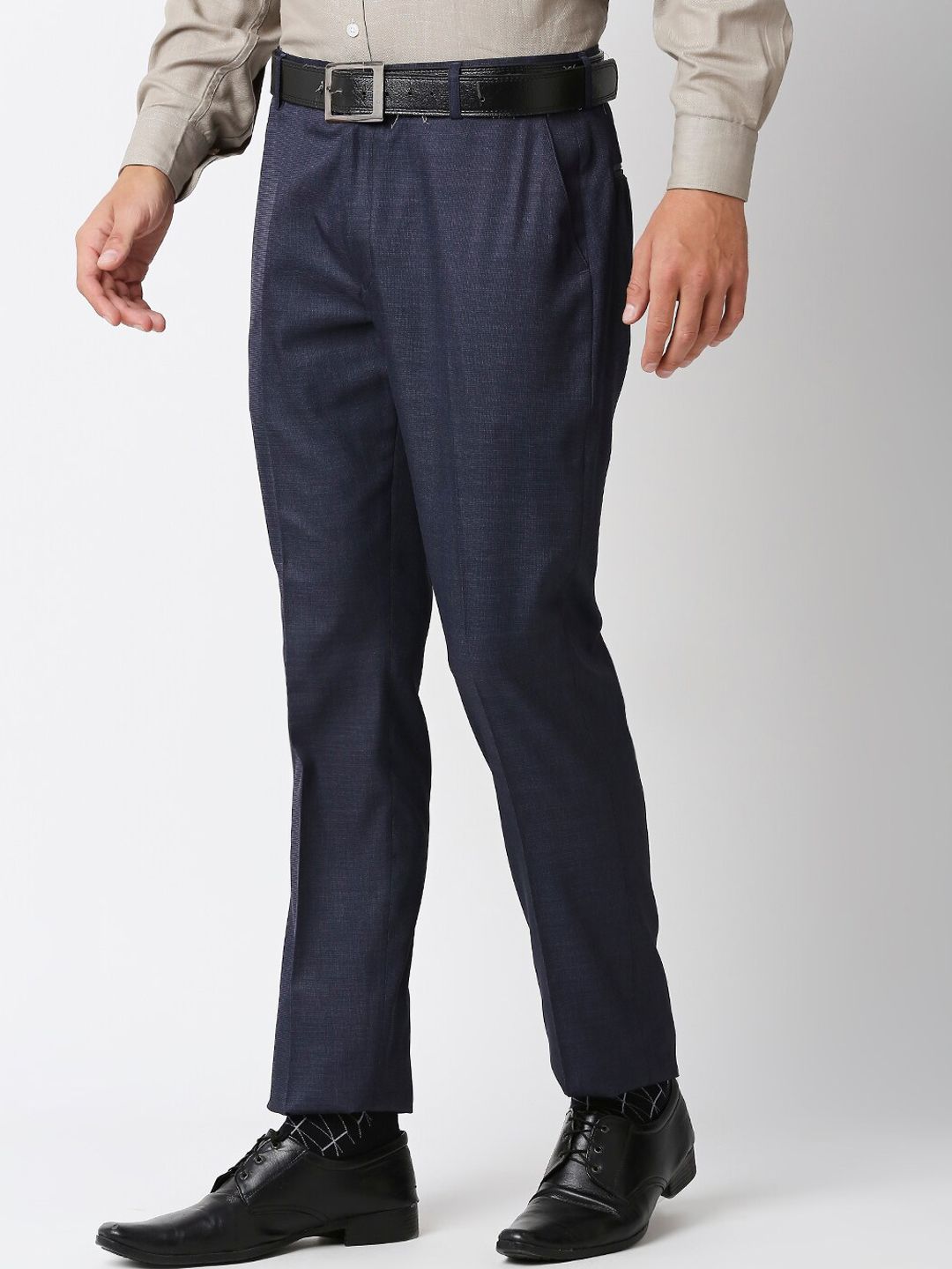  Solemio Men Formal Trousers