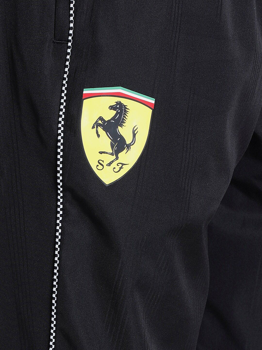  PUMA Motorsport Mid-Rise Ferrari Race SDS Regular Fit Colorblocked Joggers