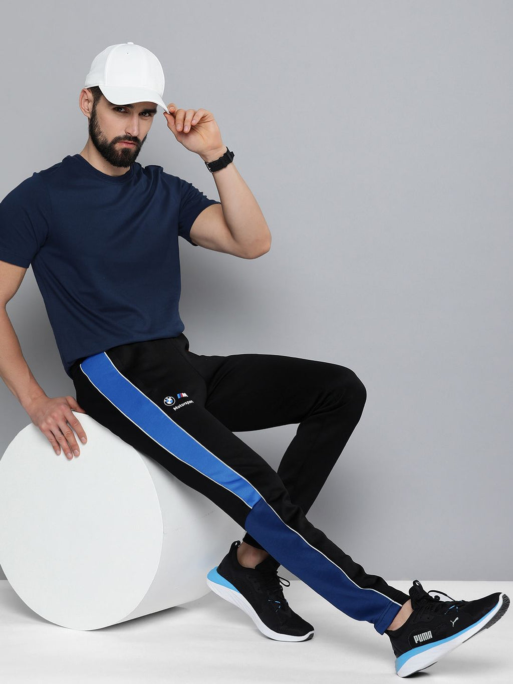  PUMA Motorsport Men Black BMW M Motorsport MT7 Track Pants