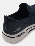  Skechers Men Navy Blue GO WALK ARCH FIT - GOODMAN Walking Shoes