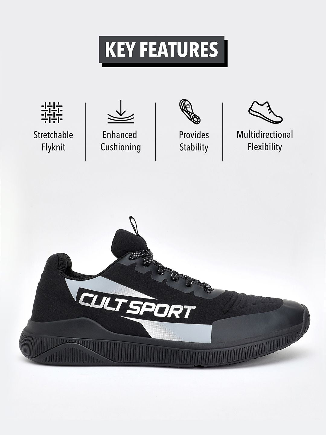  Cultsport X1 Men Lace-Up Marking Training Shoes