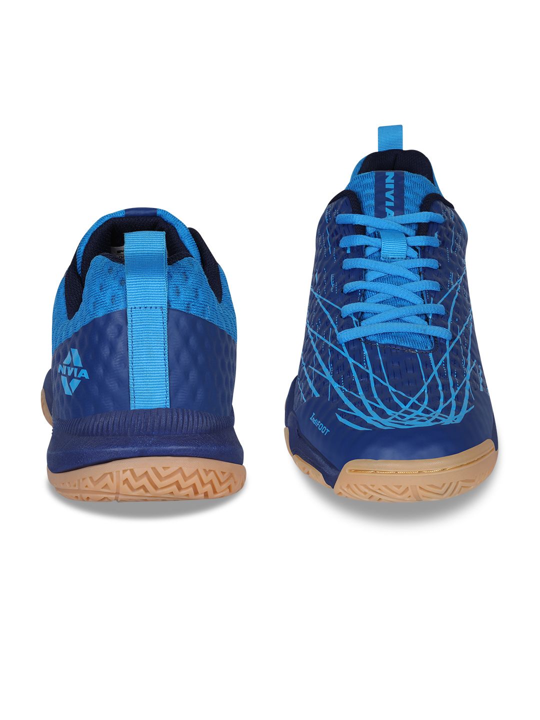  NIVIA Men Powerstrike 3.0 Non-Marking Badminton Shoes