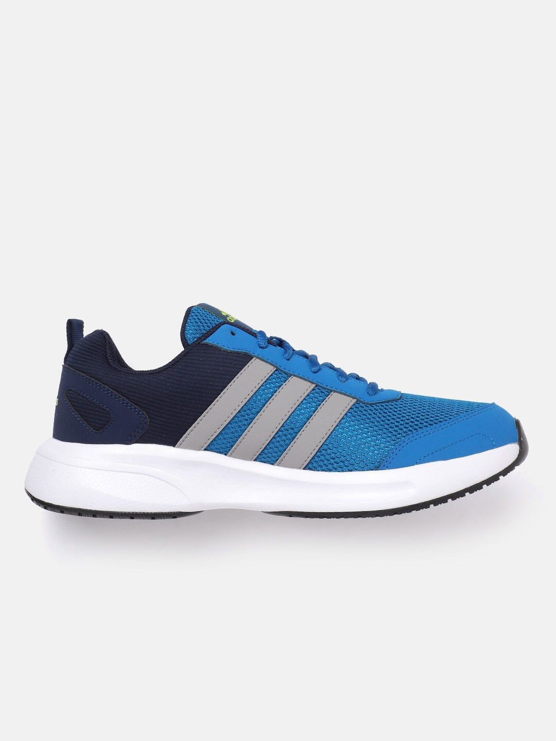  ADIDAS Men Blue & Grey Adiglide Woven Design Running Shoes