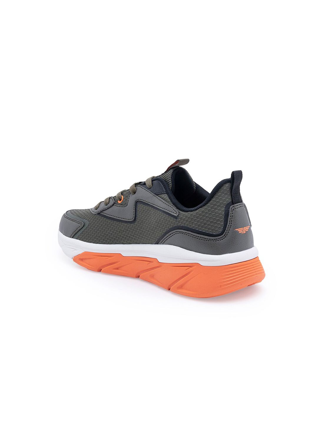  Red Tape Men Olive Green Mesh Walking Shoes
