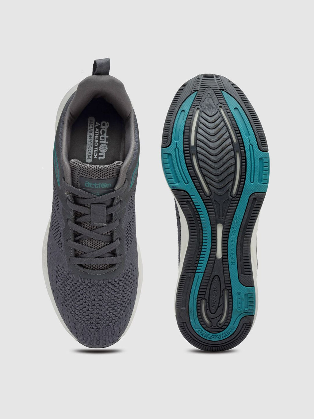  Action Men Mesh Running Non-Marking Sports Shoes ATG-748