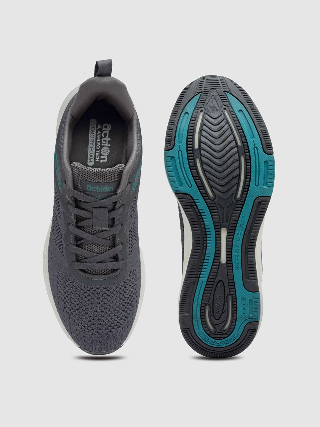  Action Men Mesh Running Non-Marking Sports Shoes ATG-748