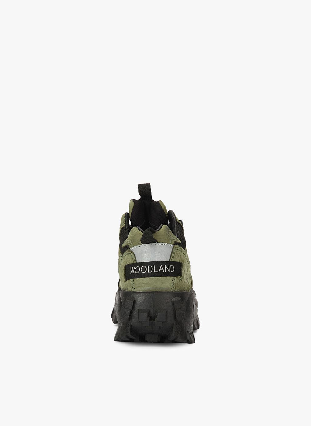  Woodland Men Nubuck Mid-Top Trekking Shoes