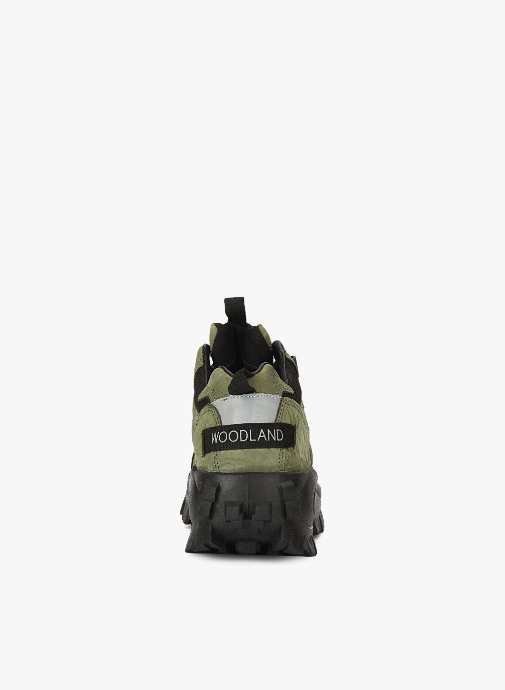  Woodland Men Nubuck Mid-Top Trekking Shoes