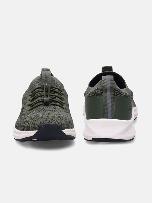  Bugatti Takka Dark Green Knitted Athileisure