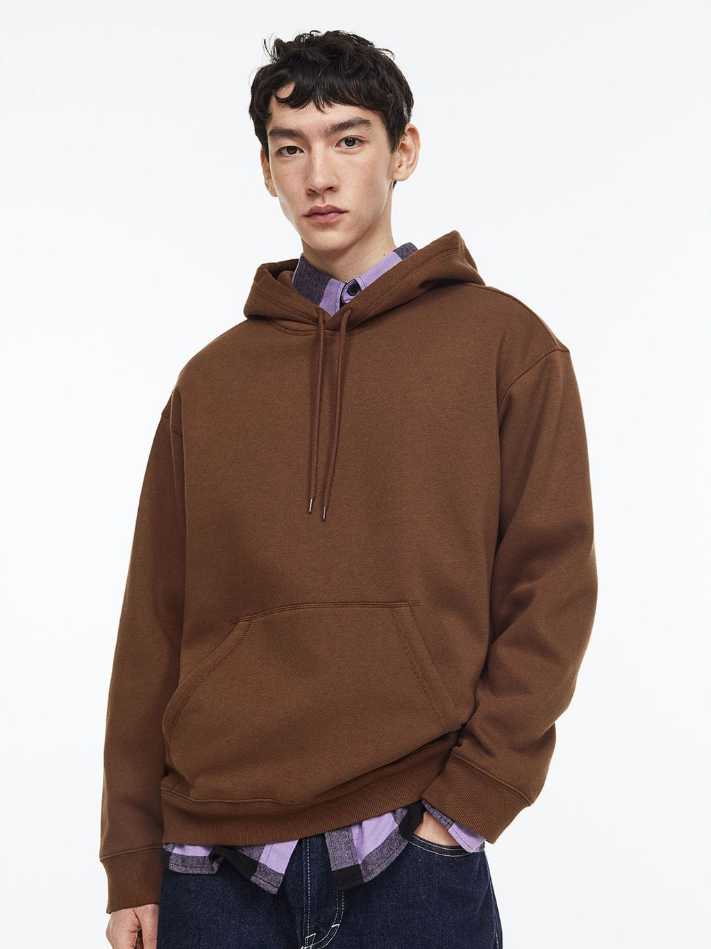  H&M Men Relaxed Fit Hoodie