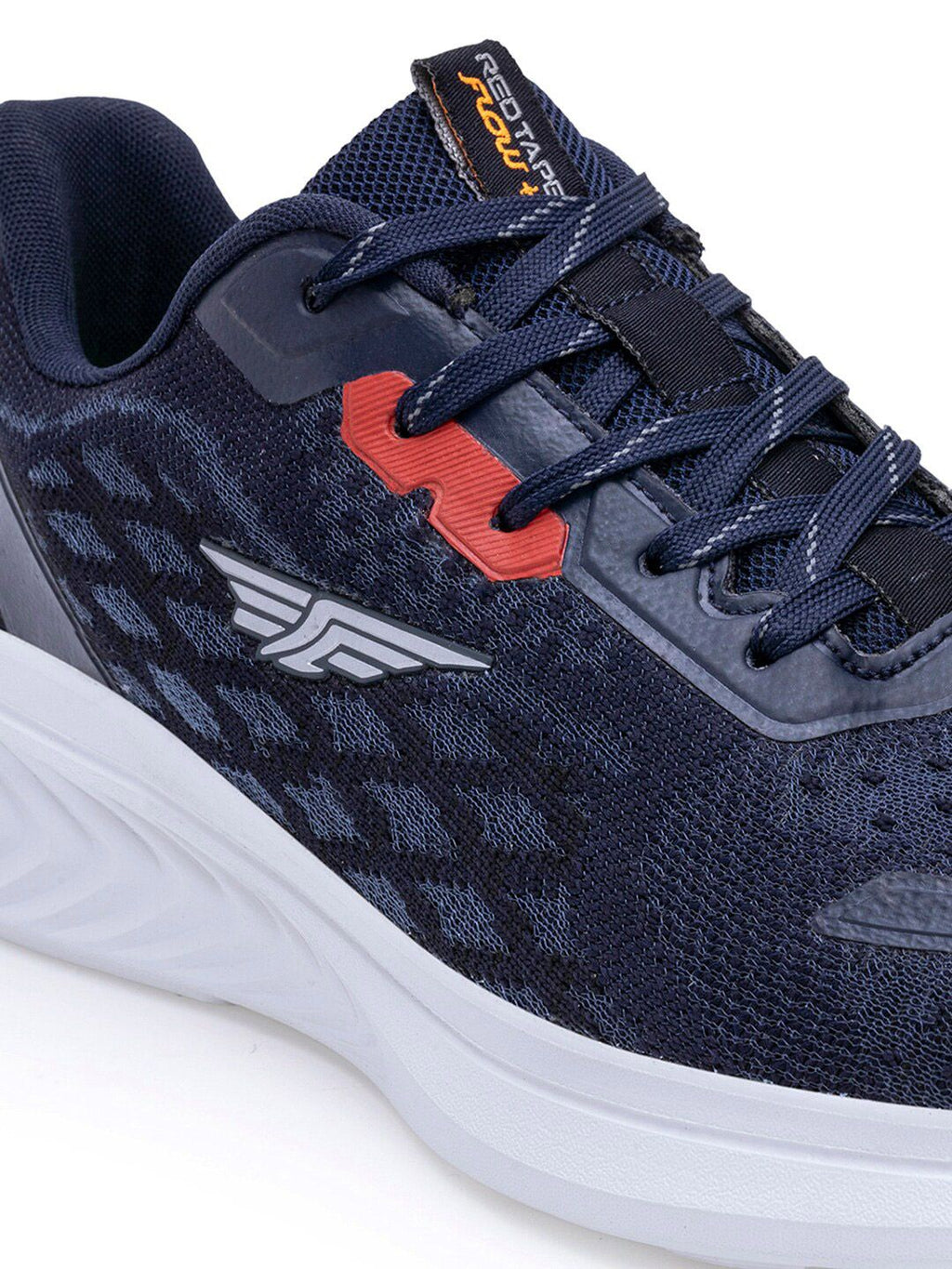  Red Tape Men Navy Blue Textile Walking Shoes