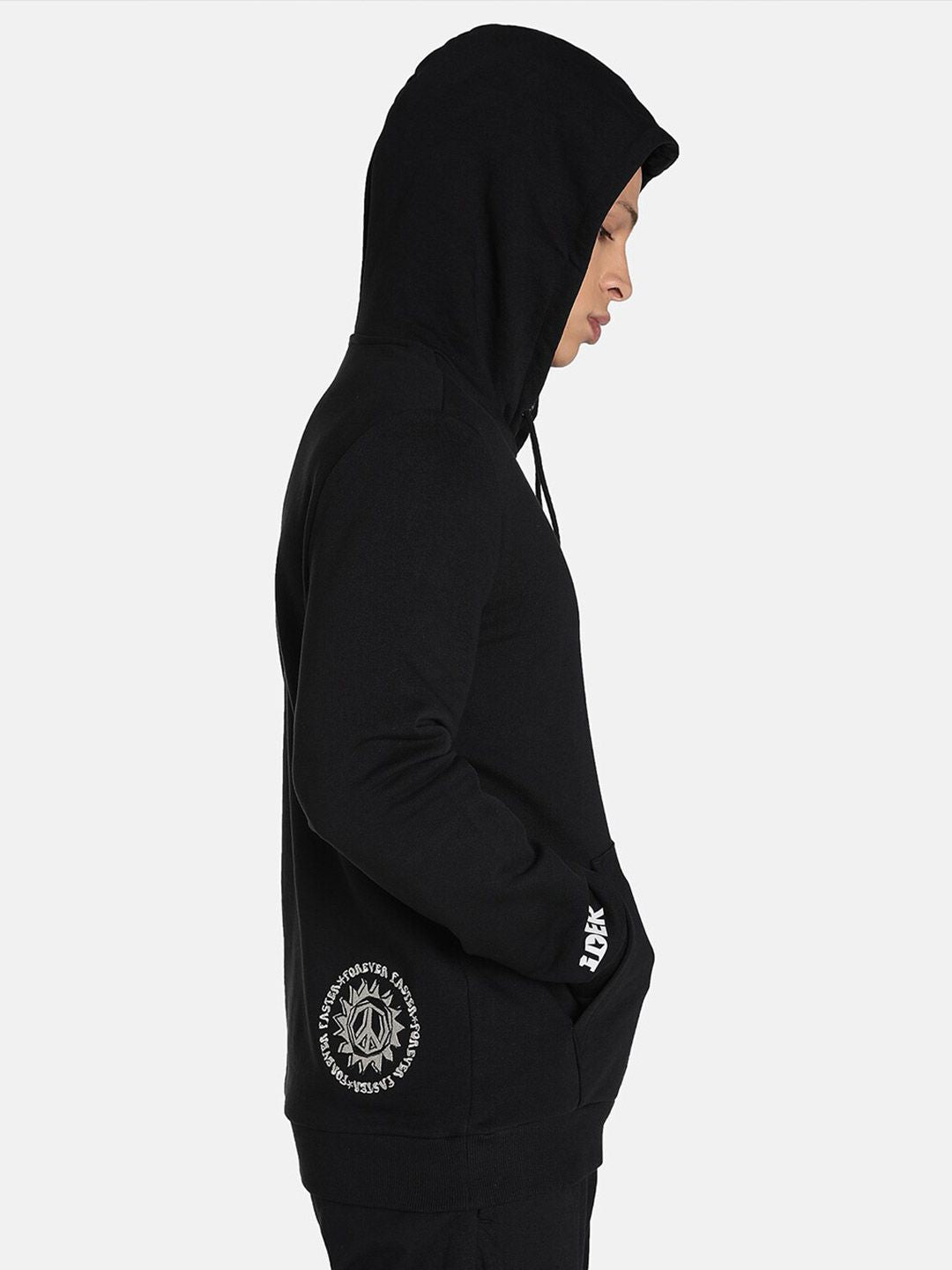  Puma X1DER FeelGood Logo Printed Cotton Hooded Sweatshirt