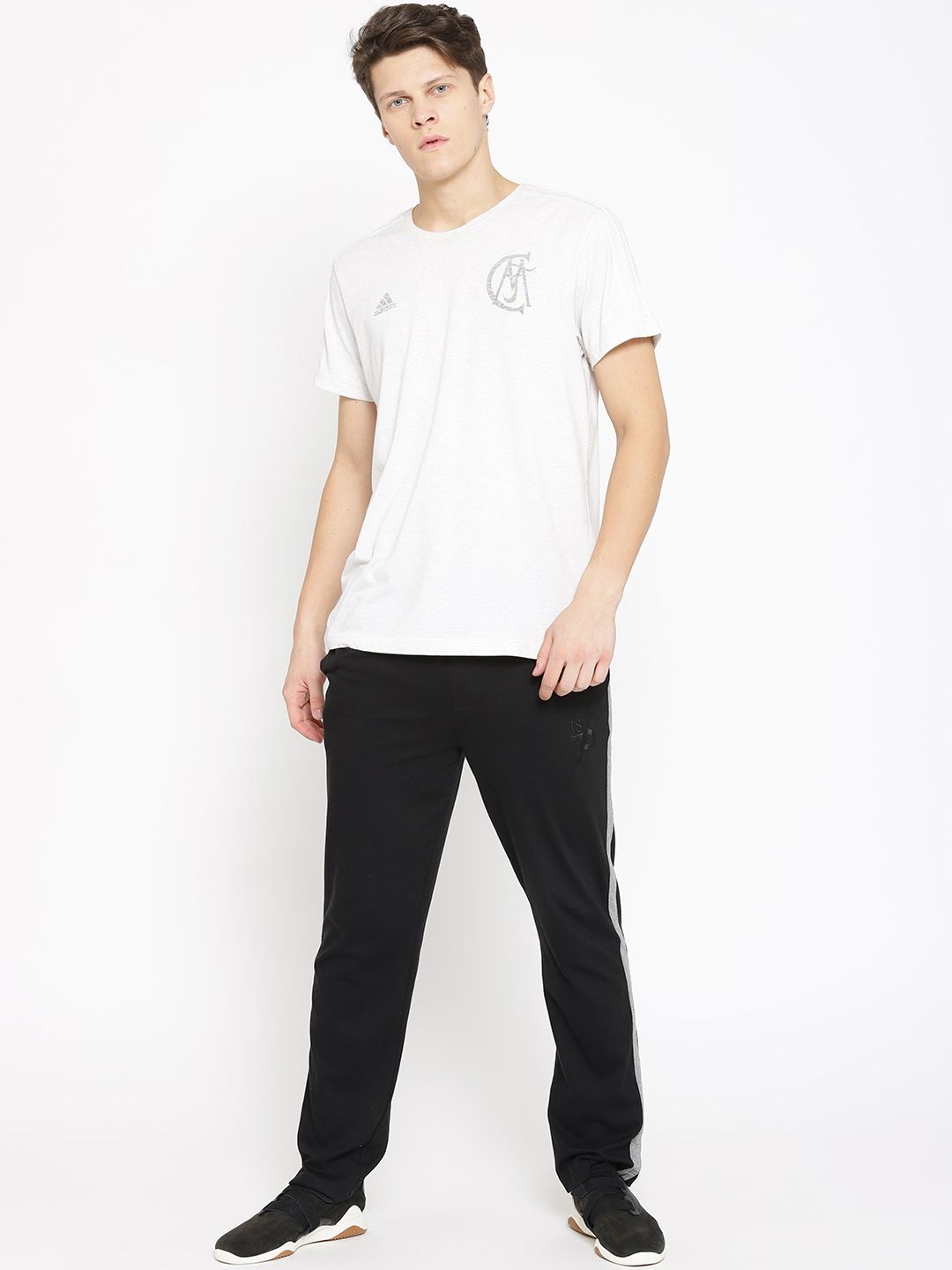  Jockey Men Black Solid Track Pants