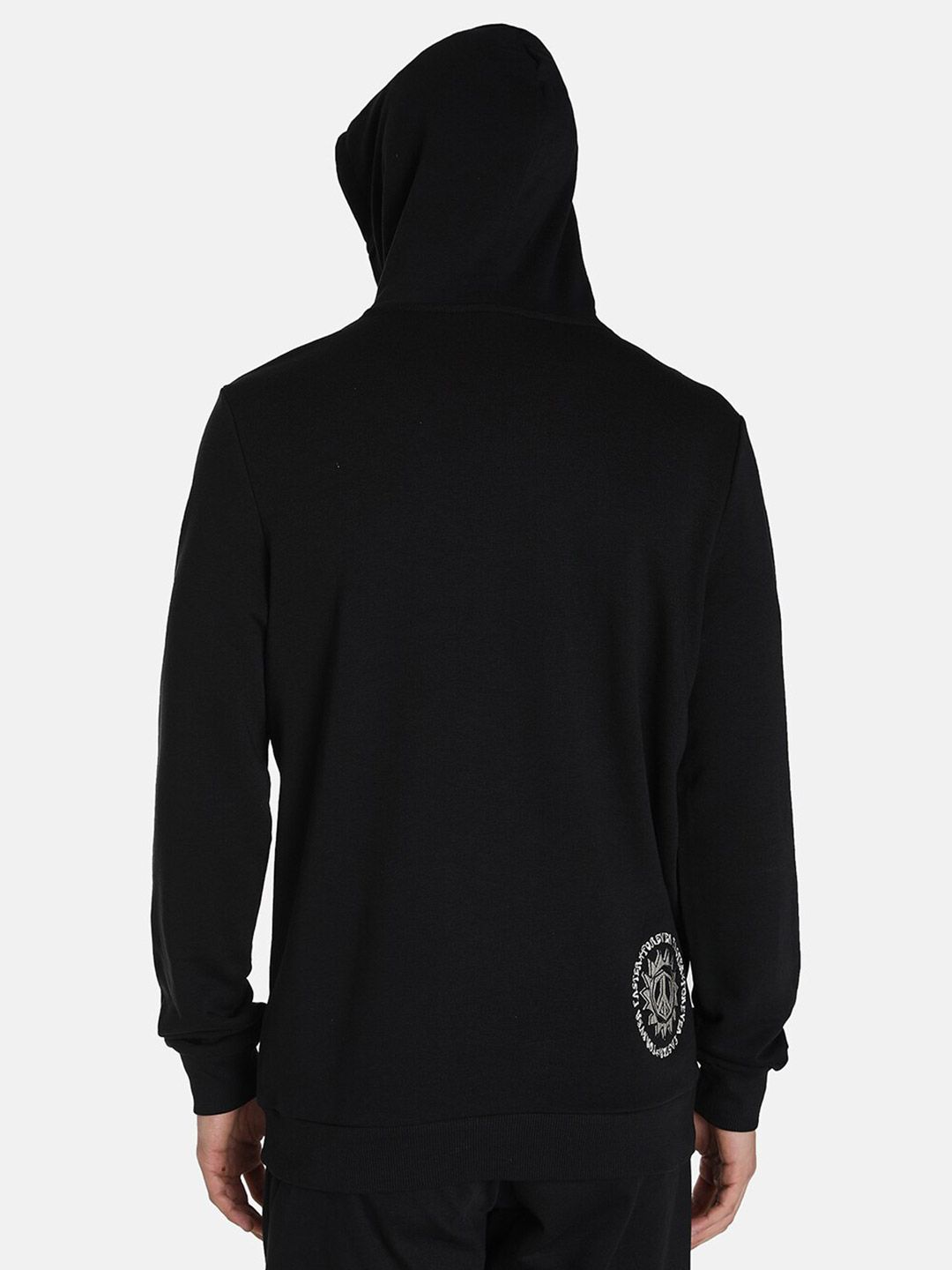  Puma X1DER FeelGood Logo Printed Cotton Hooded Sweatshirt