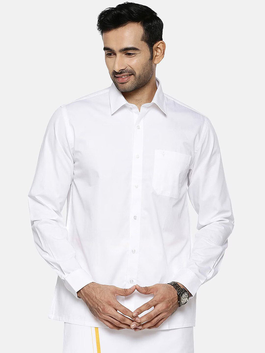  Ramraj Original Spread Collar Pure Cotton Shirt