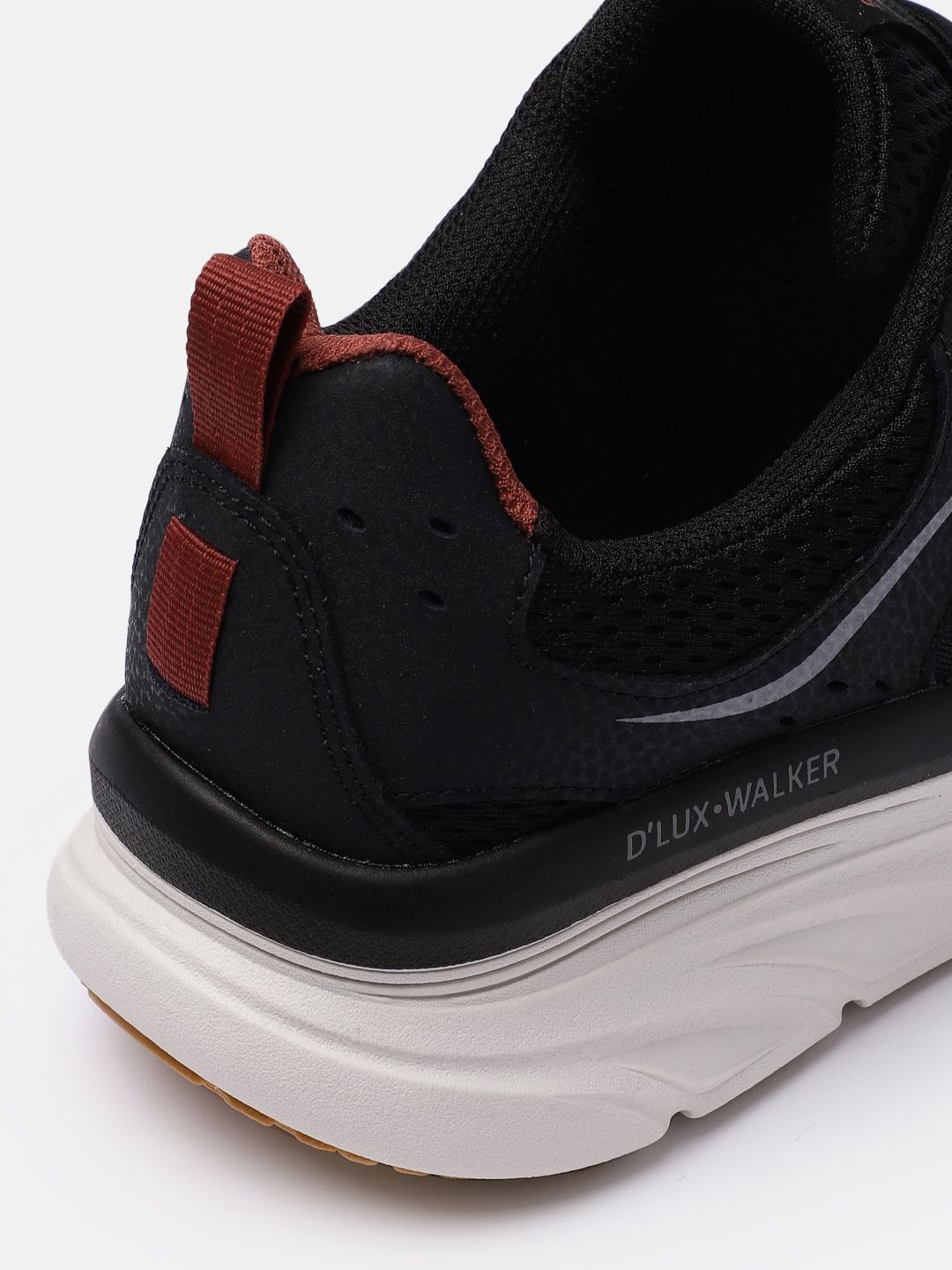  Skechers Men Black Textile Walking Shoes