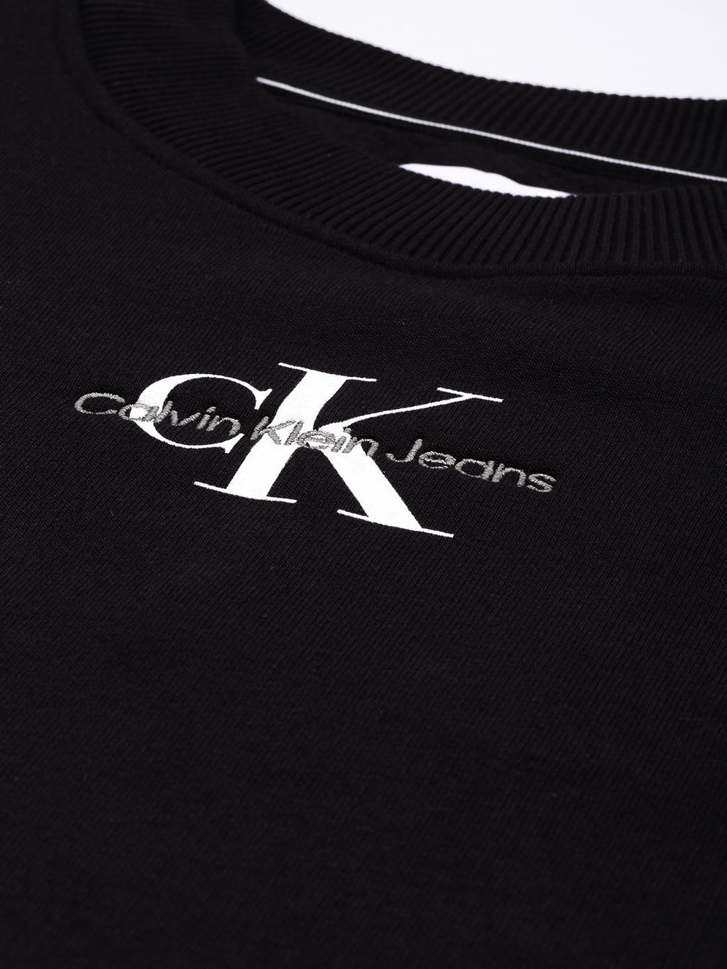  Calvin Klein Jeans Brand Logo Printed Casual Sweatshirt