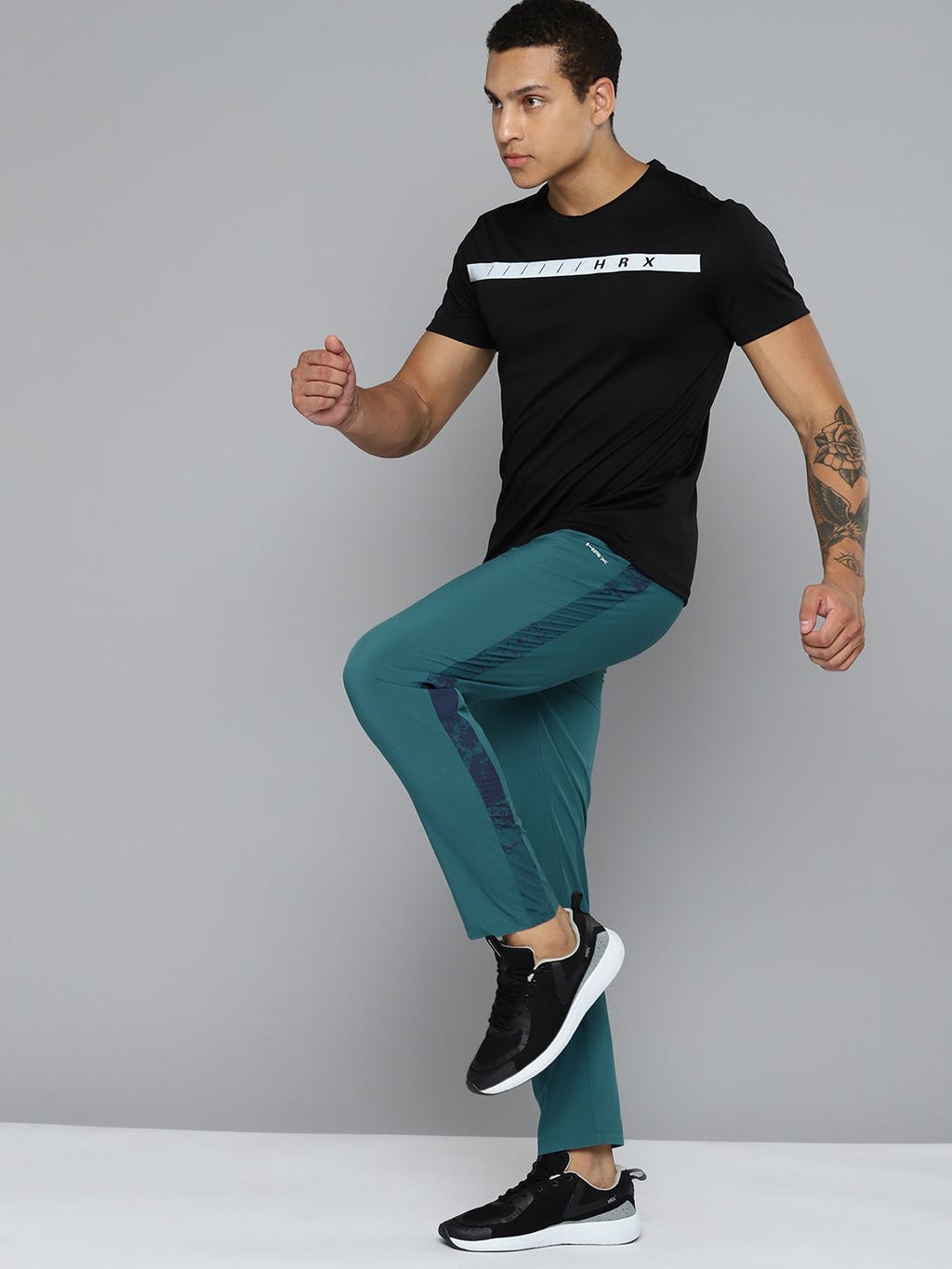  HRX By Hrithik Roshan Men Rapid-Dry Running Track Pants