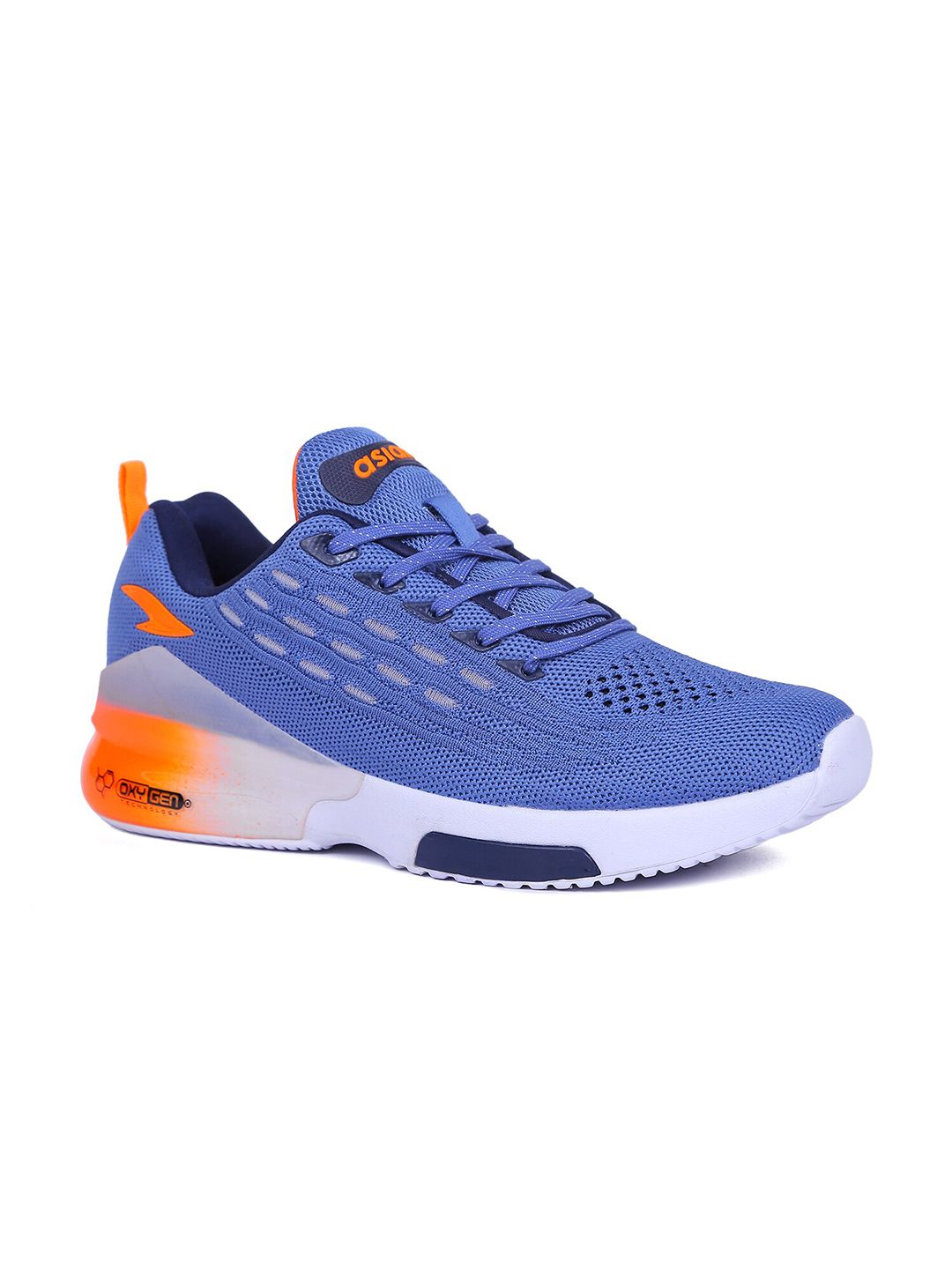  ASIAN Men Blue Mesh Running Non-Marking Running Shoes