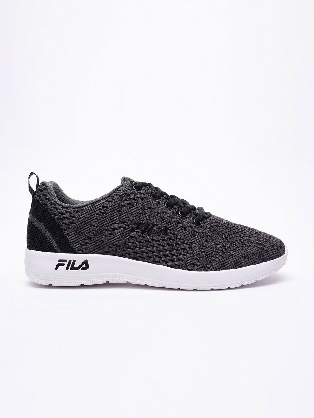  FILA Men Charcoal Running Non-Marking Sport Carmen Plus Shoes