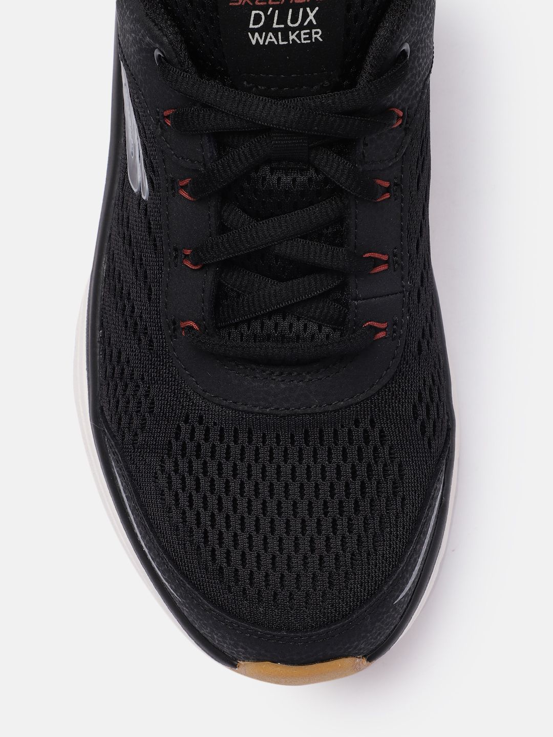  Skechers Men Black Textile Walking Shoes