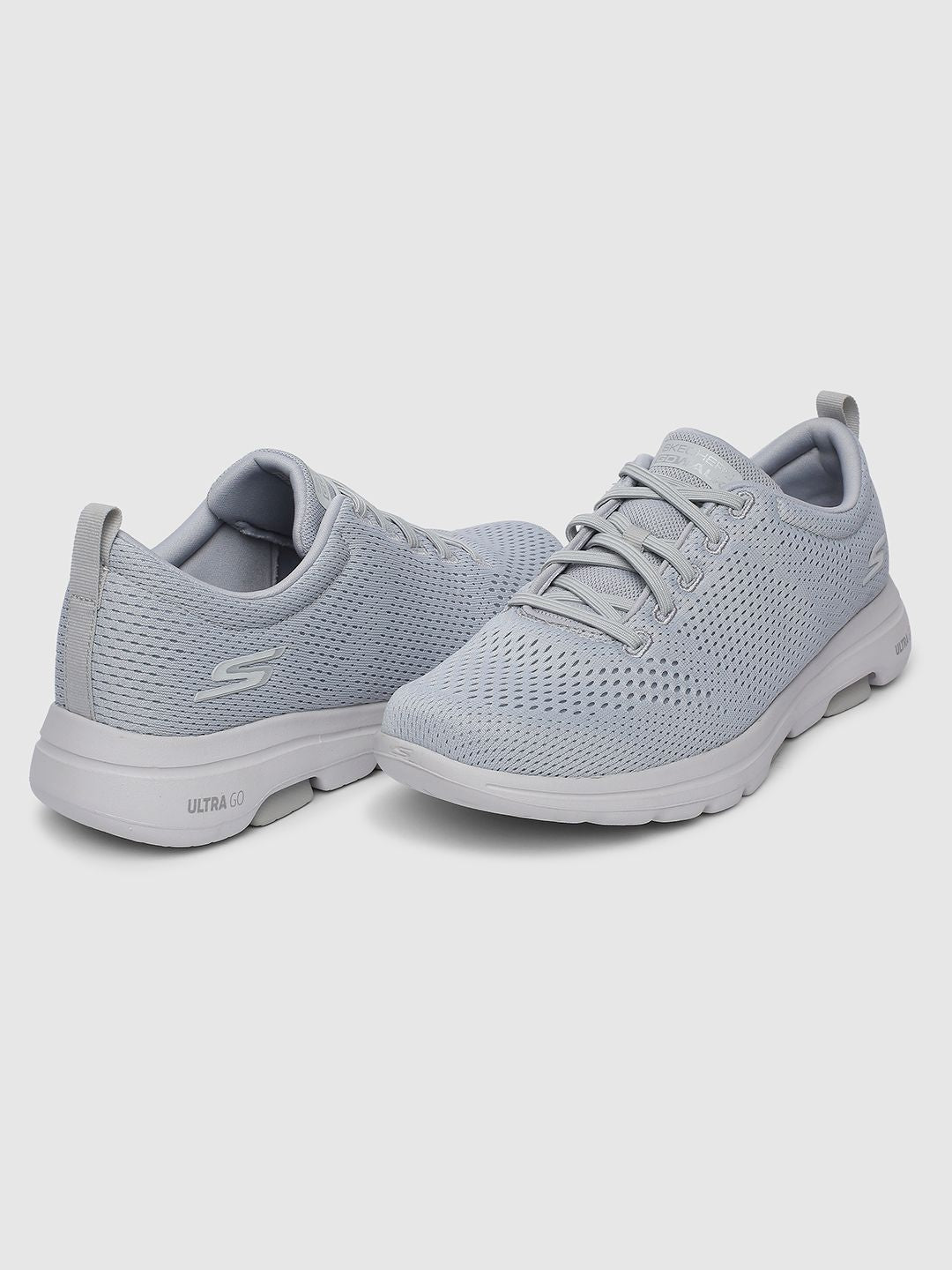 Skechers Men Grey Go Walk 5 Warwick Walking Shoes