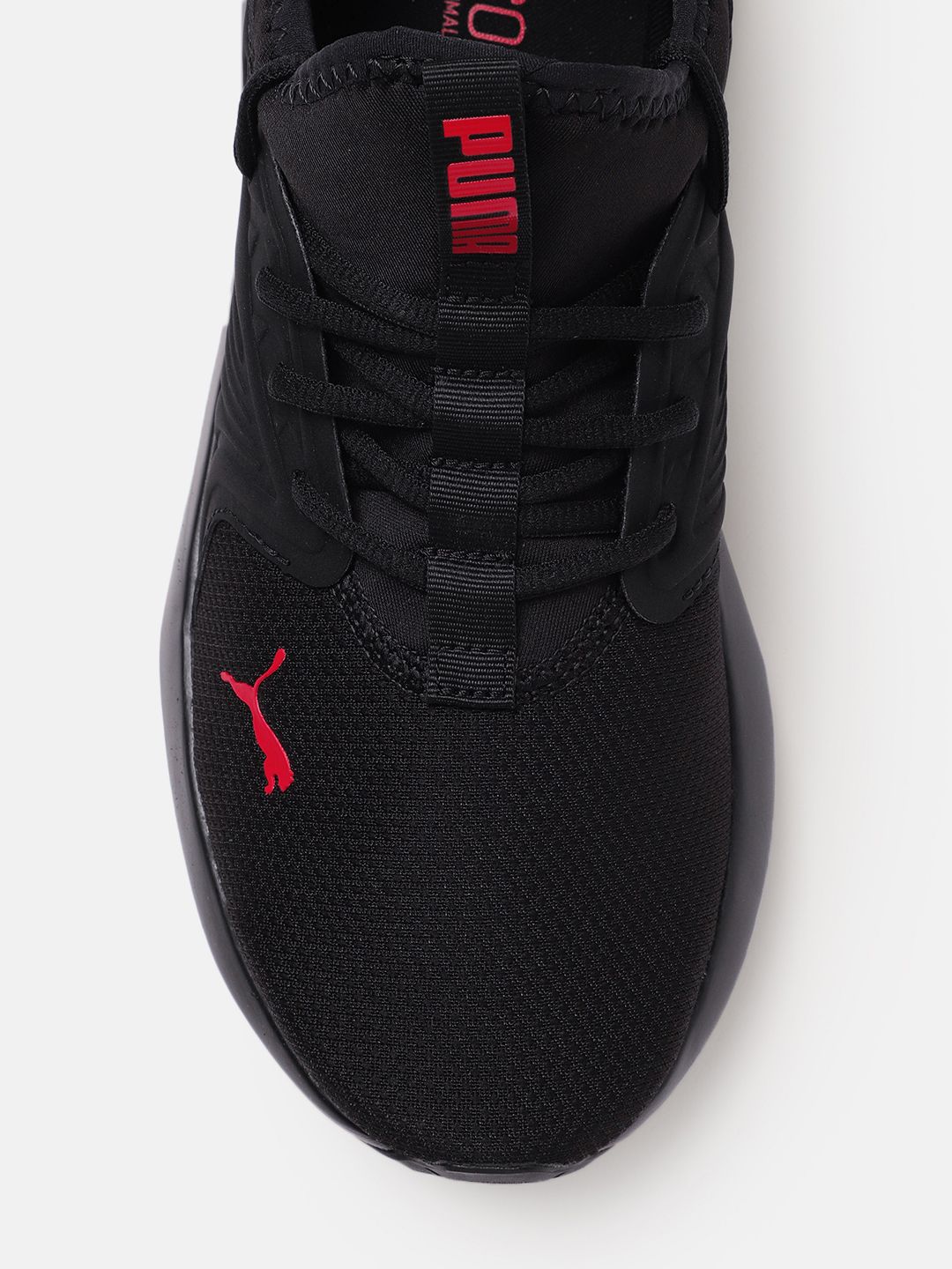  Puma Men Black Softride Fly Walking Shoes