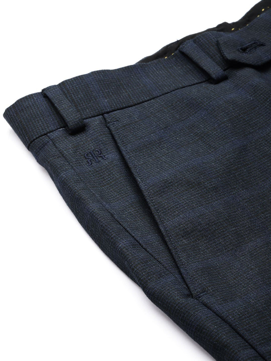 Raymond Men Textured Slim Fit Formal Trousers