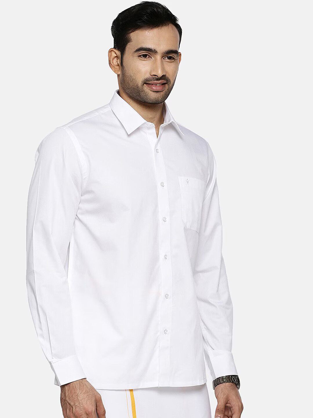  Ramraj Original Spread Collar Pure Cotton Shirt