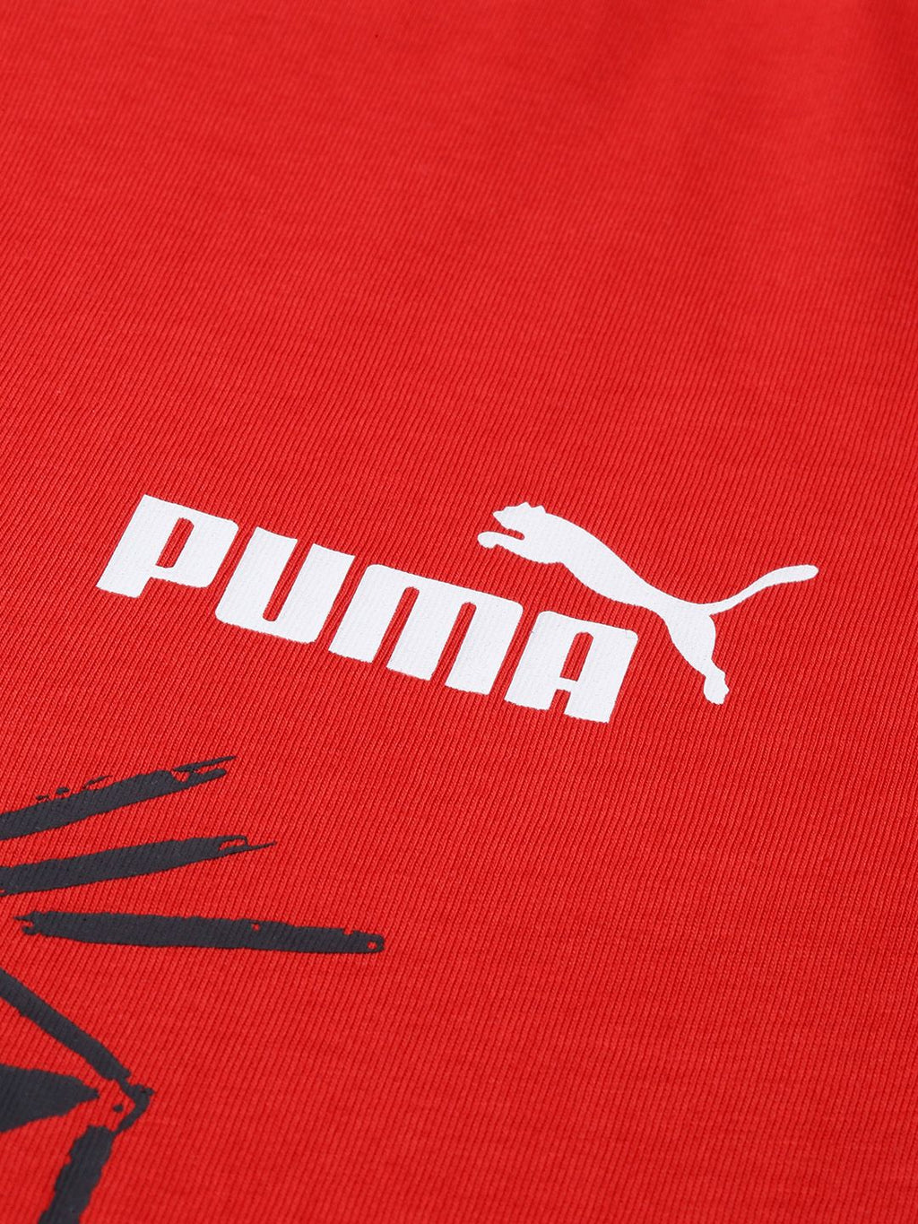  Puma Graphics Sneaker Printed Regular Fit Pure Cotton T-shirt