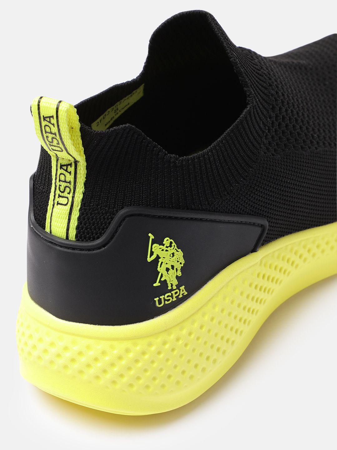  U.S. Polo Assn. Men Black JOHAN Walking Shoes