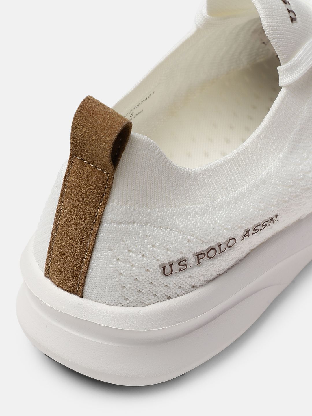  U.S. Polo Assn. Men White Gama 2.0 Walking Shoes