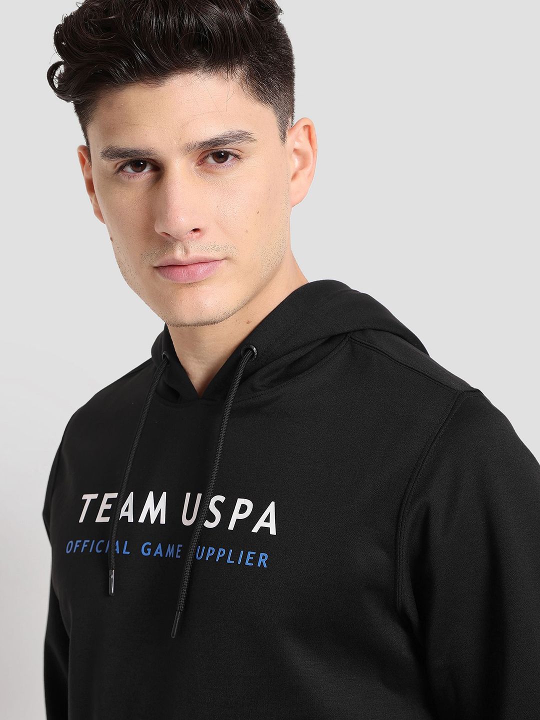  U.S. Polo Assn. Printed Essential Training Hoodie Sweatshirt