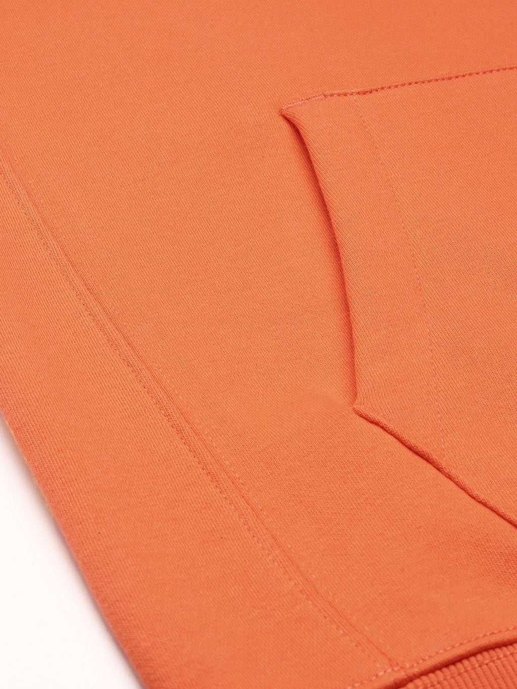 U.S. Polo Assn. U S Polo Assn Men Orange Hooded Sweatshirt