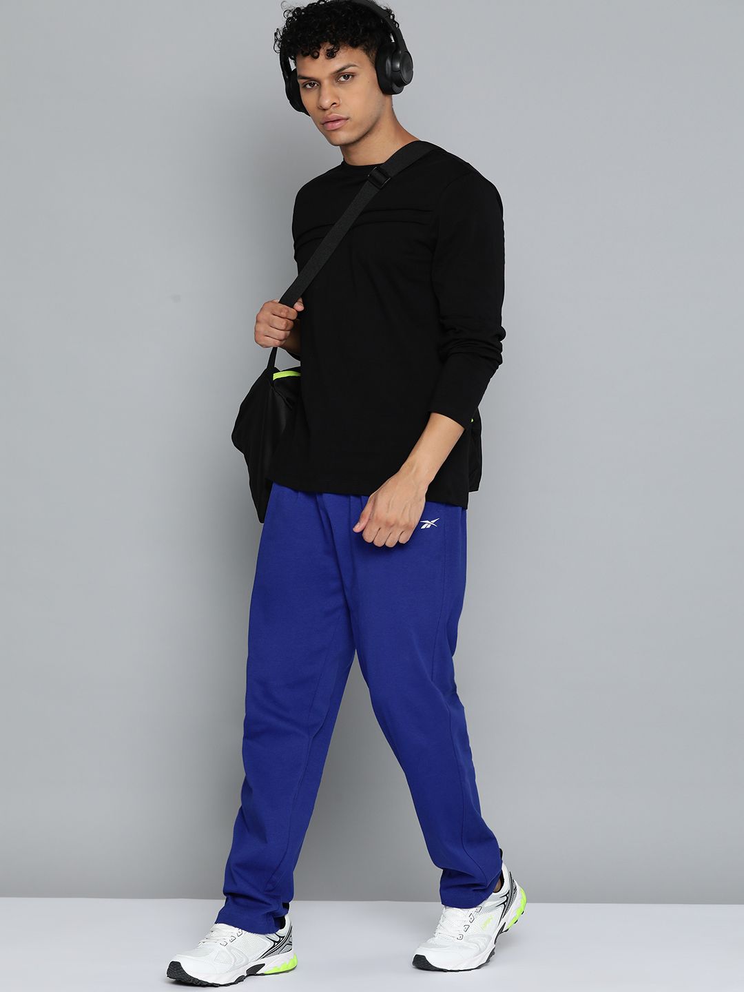  Reebok Men Relax Fit Cotton Track Pants