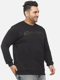  John Pride Men Plus Size Printed Sweatshirt