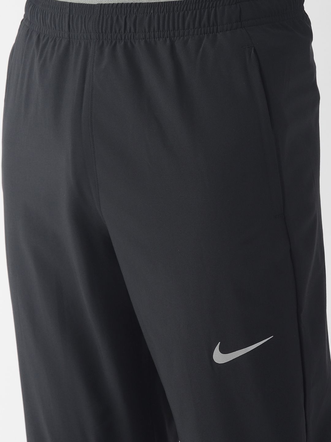 Nike Men Black Solid Standard Fit ESSENTIAL WOVEN Dri-FIT Running Joggers