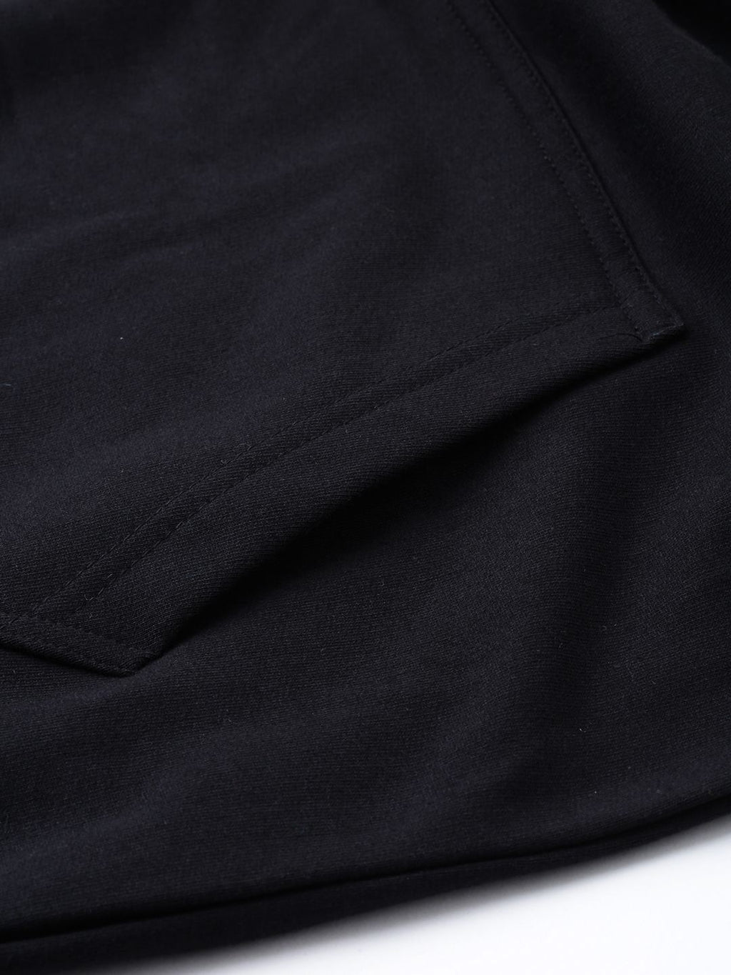  HERE&NOW Men Black & Red Printed Hooded Sweatshirt