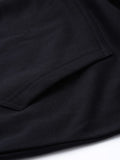  HERE&NOW Men Black & Red Printed Hooded Sweatshirt