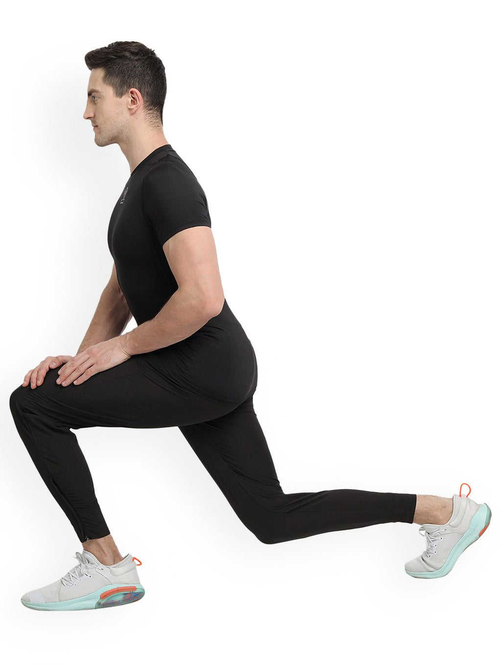  Shrey Men Tapered Fit Sports Track Pants