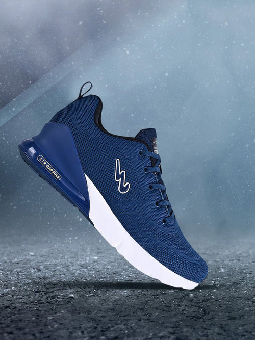  Campus Men Blue Mesh Running Shoes
