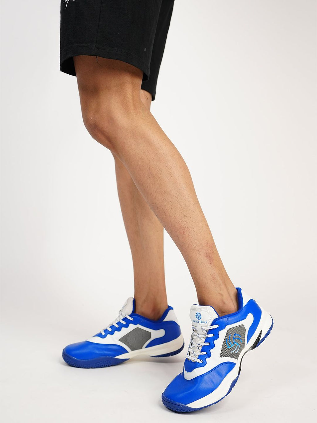  Bacca Bucci Men EliteStriker Lightweight Mesh Non-Marking Badminton Shoes