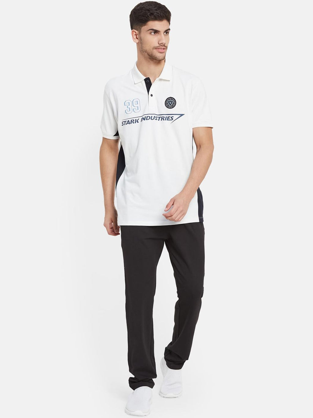  Octave Men Cotton Mid-Rise Cotton Track Pants
