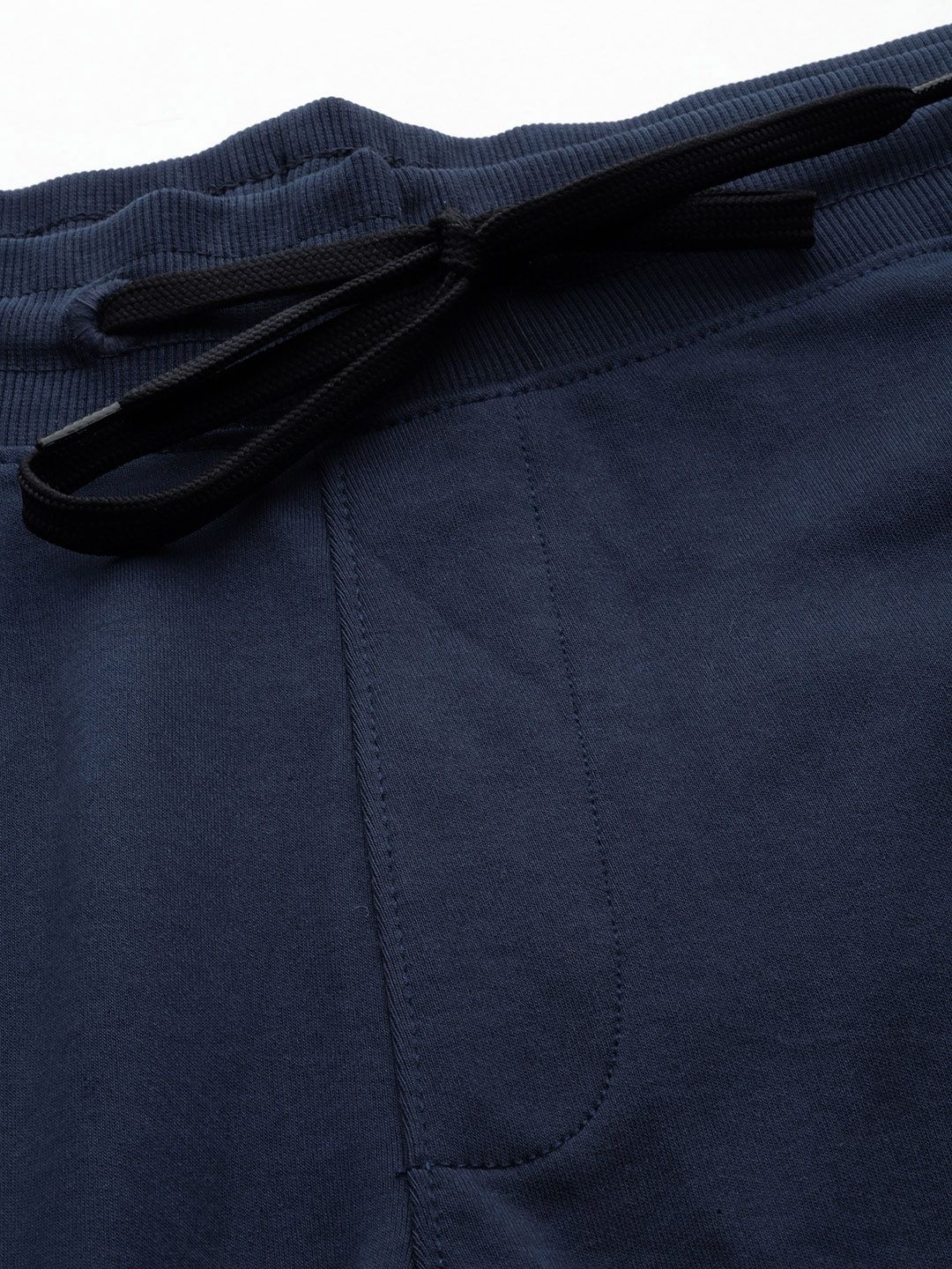  Sztori Men Plus Size Pure Cotton Taping Detail Joggers