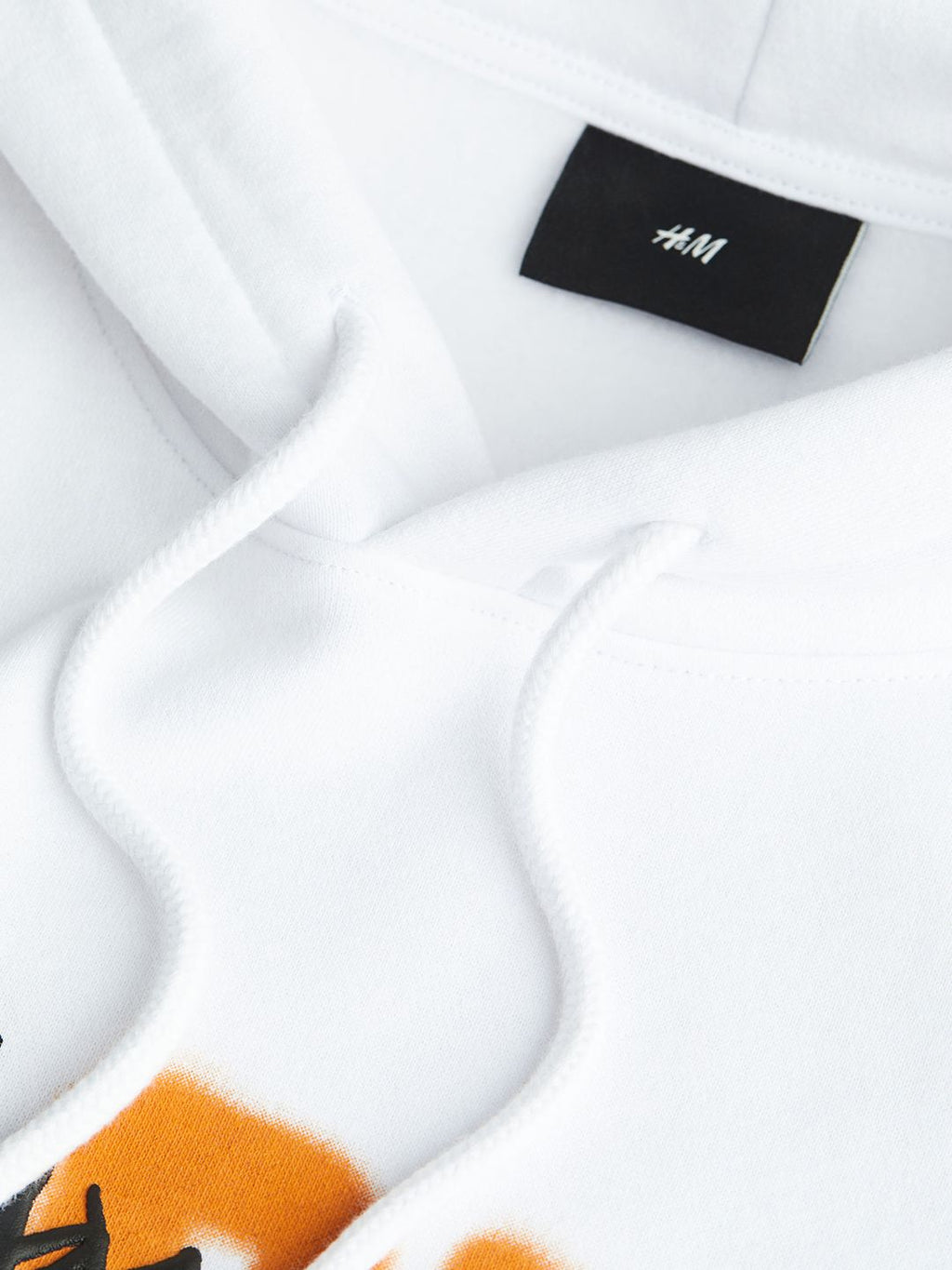  H&M Relaxed Fit Printed Hoodie