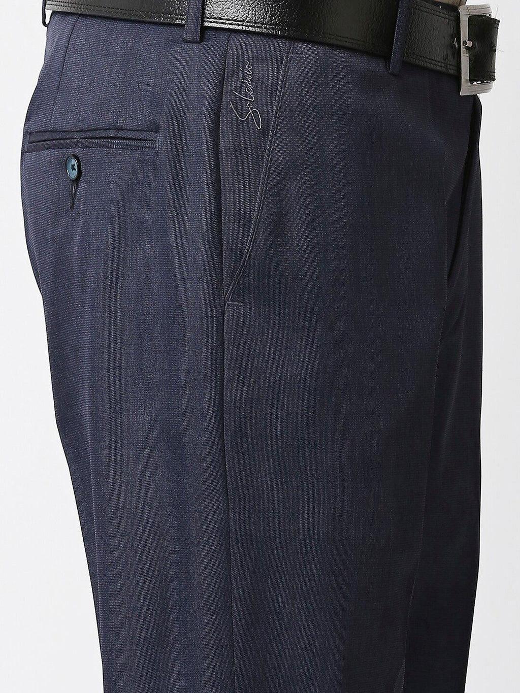  Solemio Men Formal Trousers